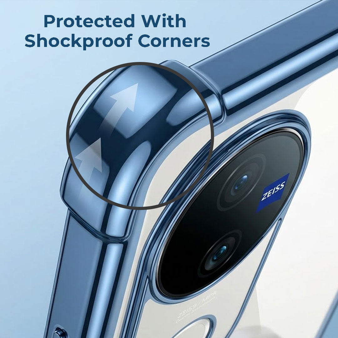 Vivo V50 5G Four Corner Airbags 100% Original Astro Money Magnet Rotating Dollar Case