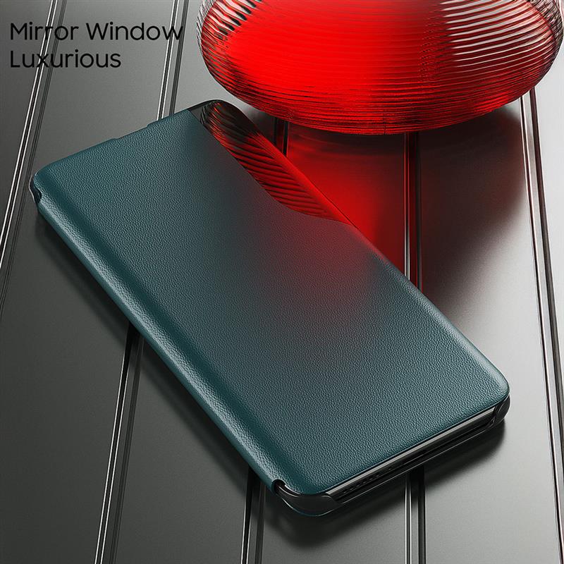 Vivo Y200 Pro 5G Luxury Half Window Leather Flip Case