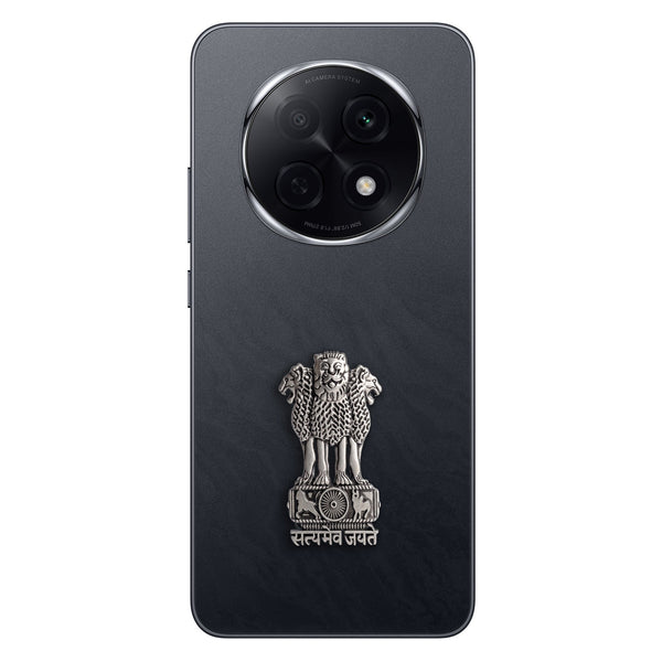 Oppo F29 Pro 5G Compatible Satyamev Jayate 3D Metal Emblem Sticker