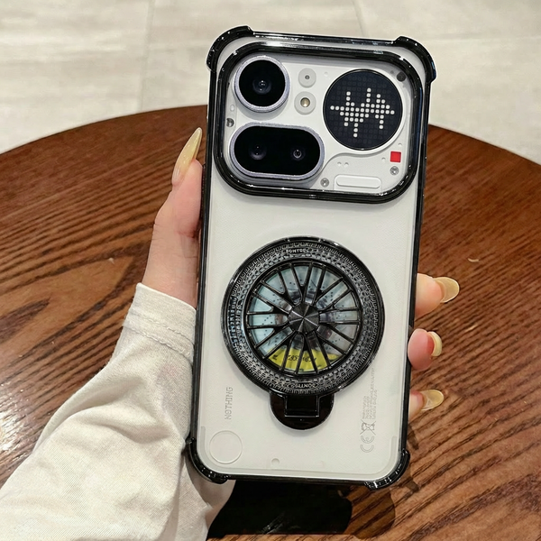 Nothing Phone 4a Pro 5G Premium Stress Buster Wheel Rotating Shockproof Airbags Case