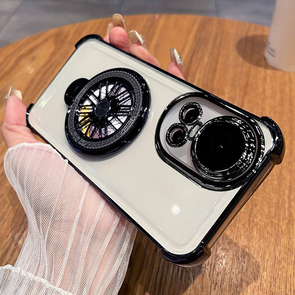 Oppo Reno10 5G Premium Stress Buster Wheel Rotating Shockproof Airbags Case
