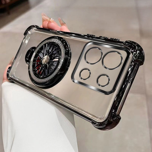 Oppo Reno 13 5G Premium Stress Buster Wheel Rotating Shockproof Airbags Case