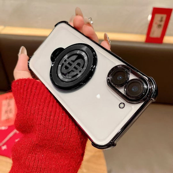 OnePlus Nord CE5 5G Four Corner Airbags 100% Original Astro Money Magnet Rotating Dollar Case