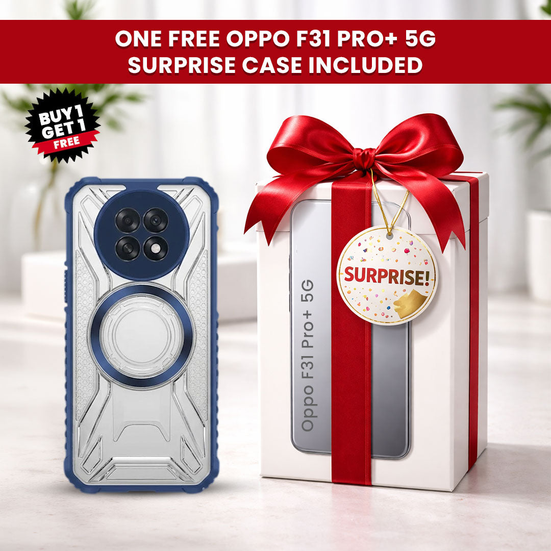 Oppo F31 Pro+ 5G Magsafe Shockproof Armour Case (Buy 1 Get 1 Free Surprise Cover)