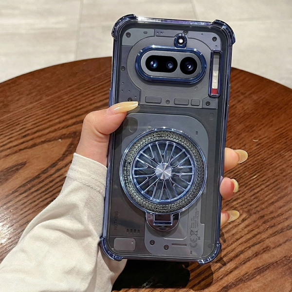 Nothing Phone 4a 5G Premium Stress Buster Wheel Rotating ShockproofΒ AirbagsΒ Case
