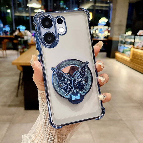 Vivo T4 Pro 5G Premium Butterfly Stand Airbags Case