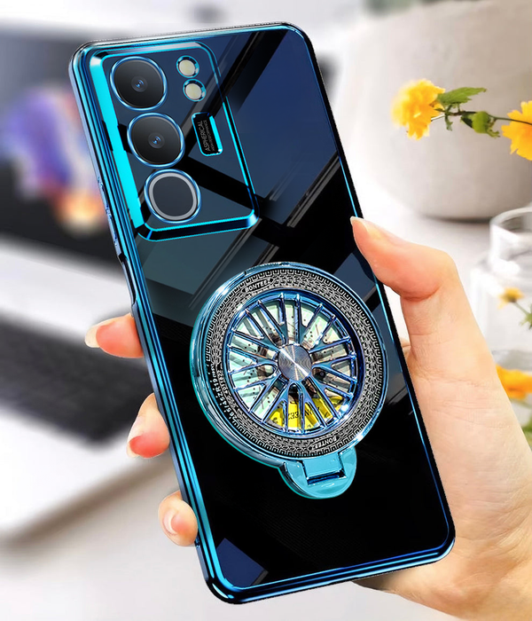Vivo Y300 5G Ferrari Wheel ElectroplatingΒ Case