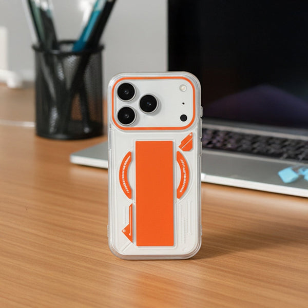 iPhone 17 Pro & 17 Pro Max Exquisite Stripe Stand Magsafe Case