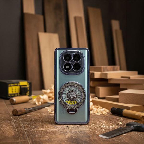 Redmi Note 14 Pro Plus 5G Ferrari Wheel ElectroplatingΒ Case