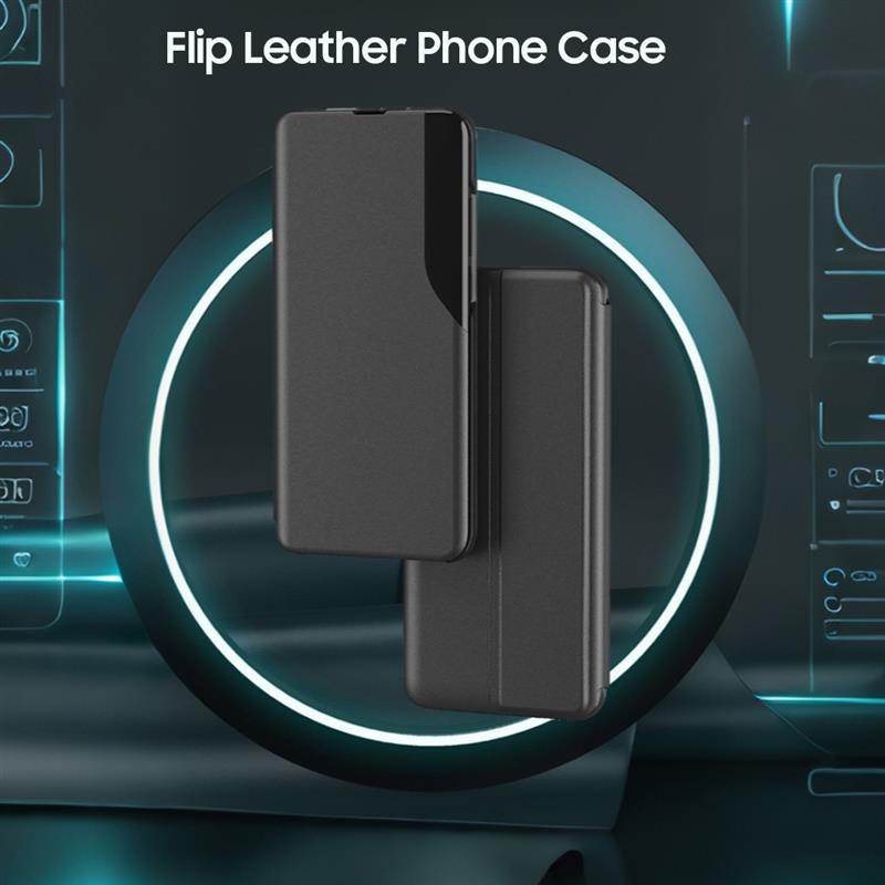 Vivo V29 5G Luxury Half Window Leather Flip Case