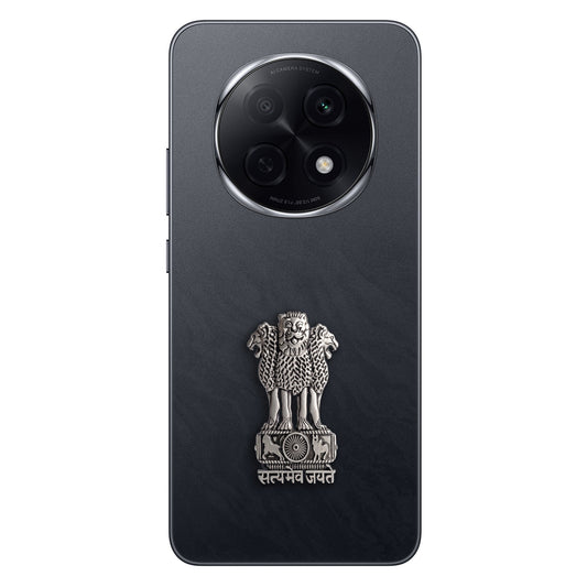 Oppo F29 Pro 5G Compatible Satyamev Jayate 3D Metal Emblem Sticker