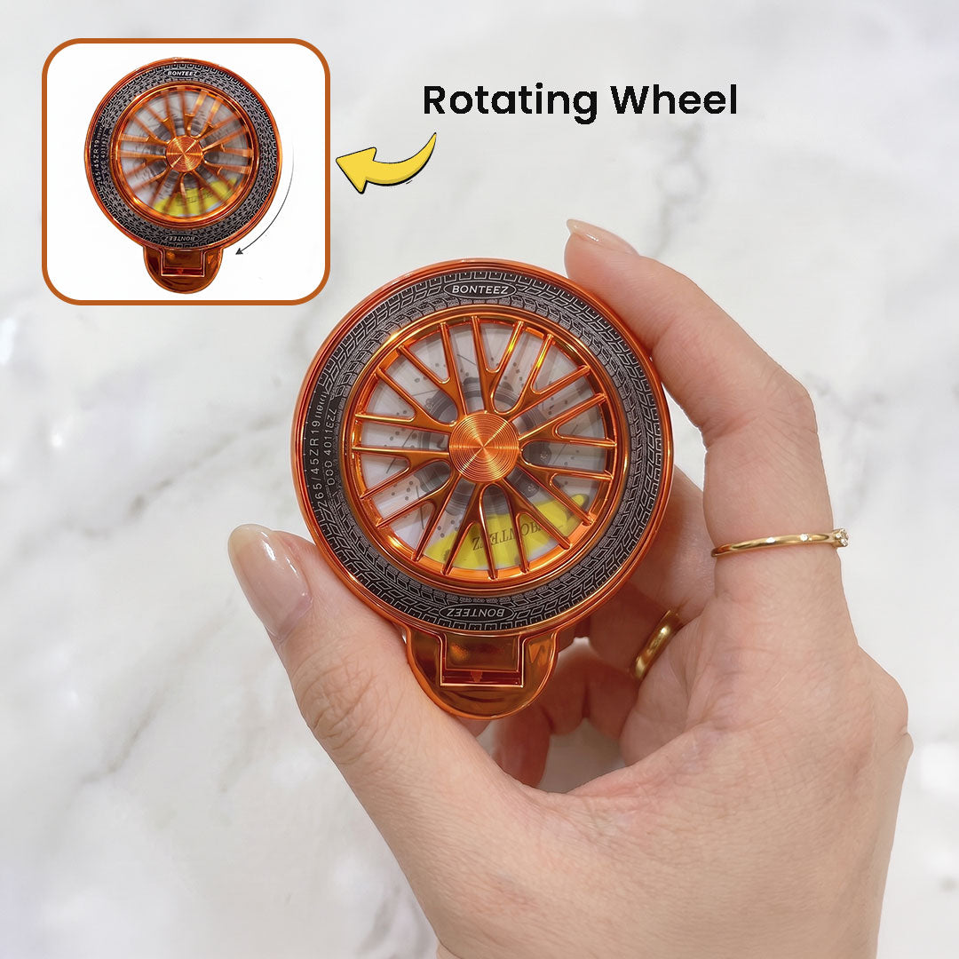Vivo V70 5G Stress Buster Wheel Rotating Airbag Cosmic Orange Case