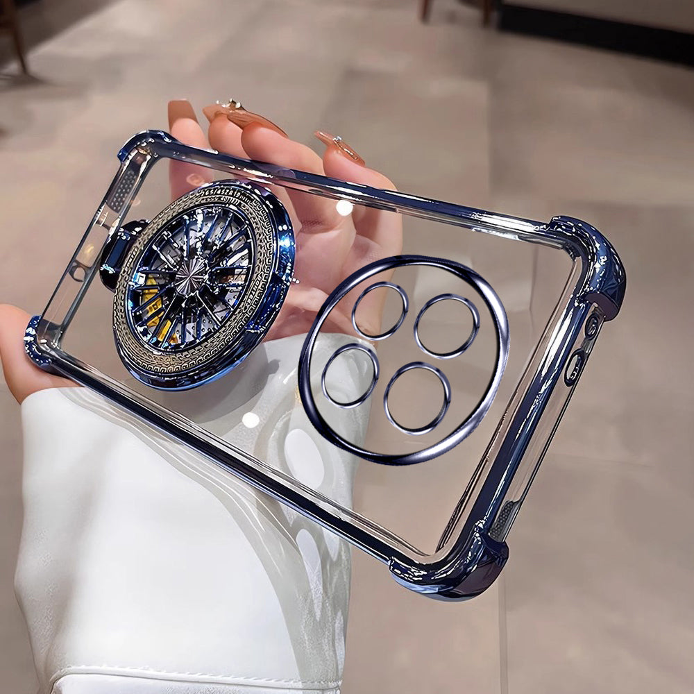 Oppo F29 Pro 5G Premium Stress Buster Wheel Rotating Shockproof Airbags Case