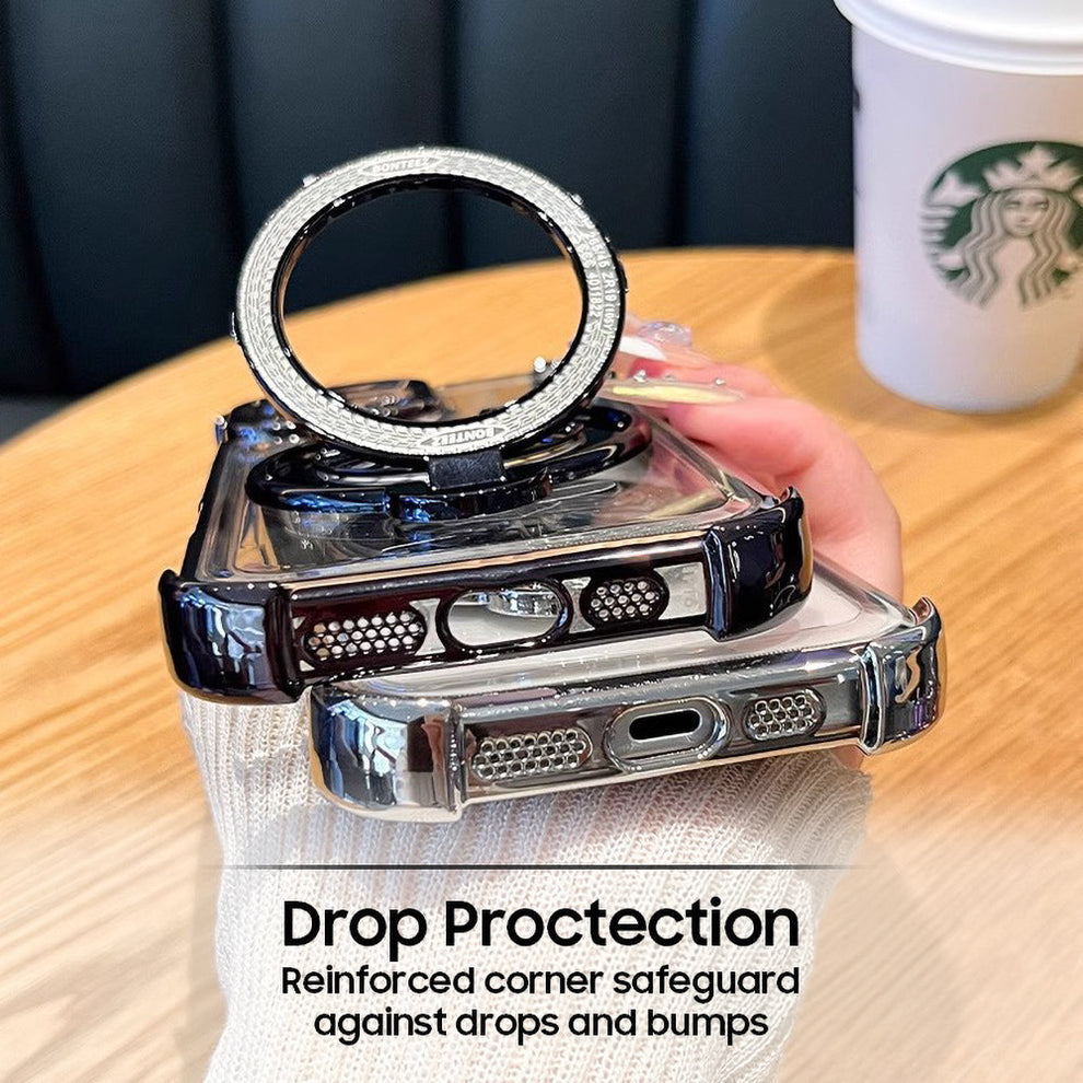 OnePlus Nord 5 5G Premium Stress Buster Wheel Rotating Shockproof Airbags Case