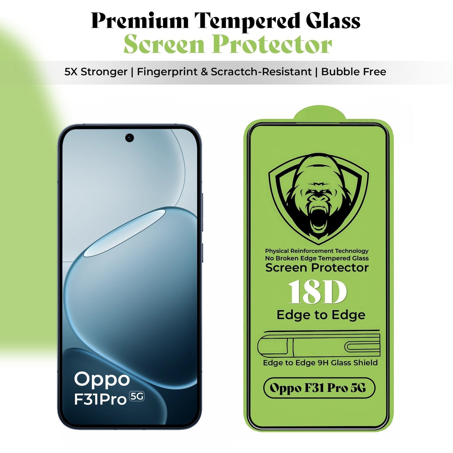 Oppo F31 Pro+ 5G Original Luxury Magnifier Ring Stand Shockproof Airbags Corner Case