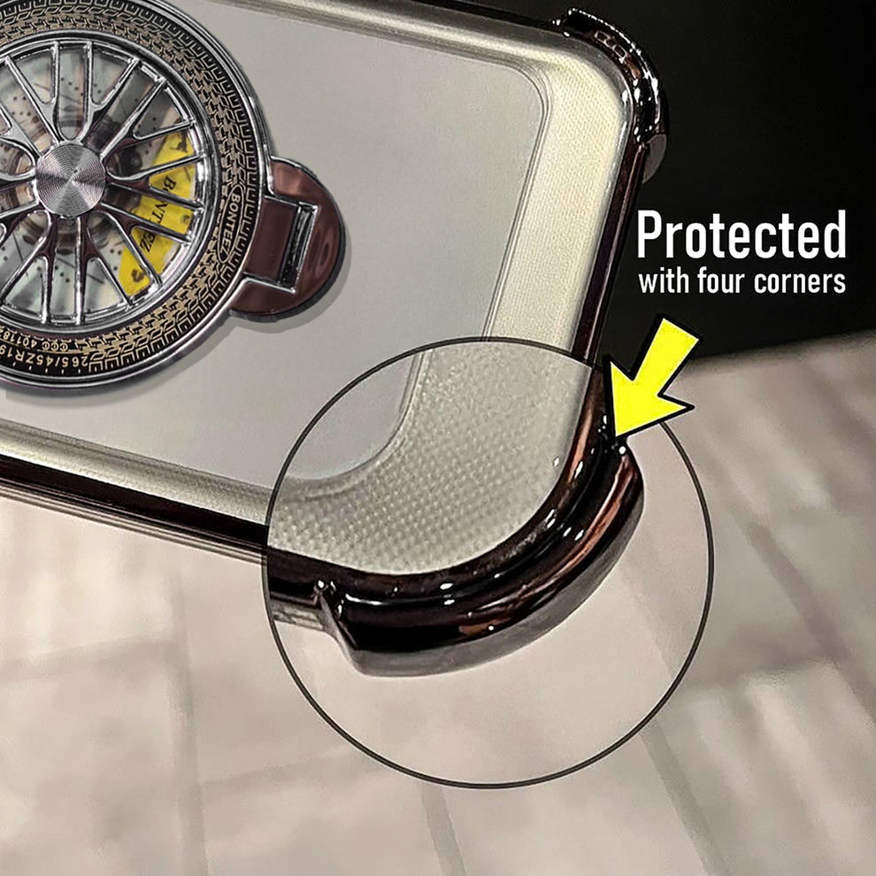 OnePlus Nord 4 5G Premium Stress Buster Wheel Rotating Shockproof Airbags Case
