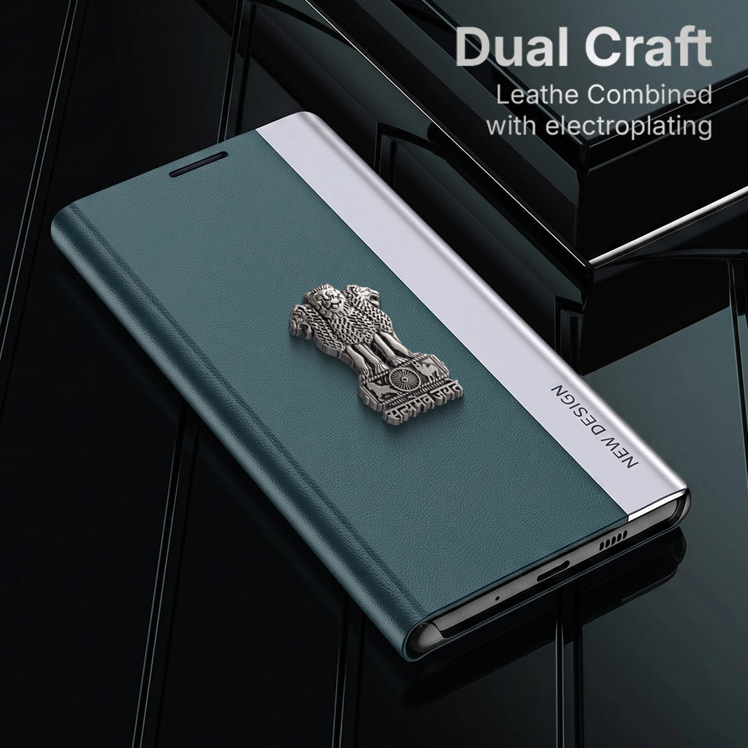 Redmi Note 15 Pro+ 5G Satyamev Jayate Flip Leather Case