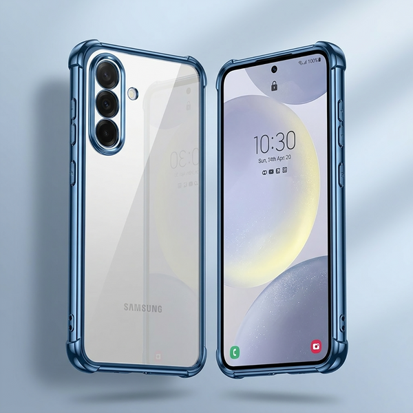 Samsung Galaxy A56 5G Anti-Yellow Electroplating Transparent Airbags Case