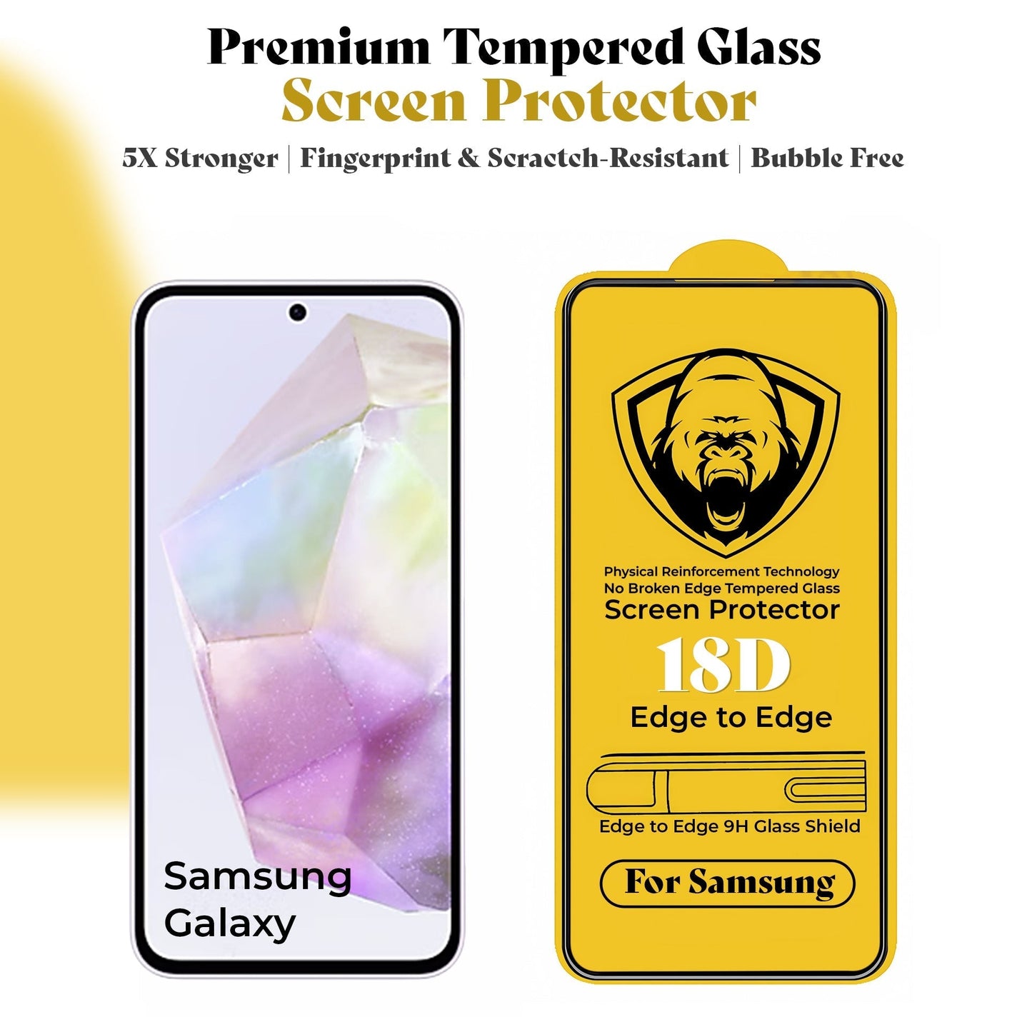 Samsung Galaxy A16 5G Luxury Four Corner Invincible Bracket Ring Stand Case